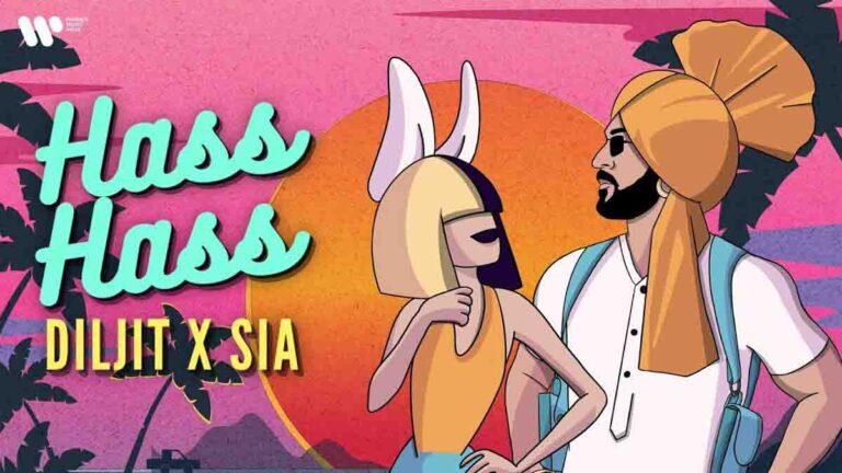 Diljit Dosanjh Surprises His Fans With the Poster of His Song ‘Hass Hass’ With Australian Singer Sia!