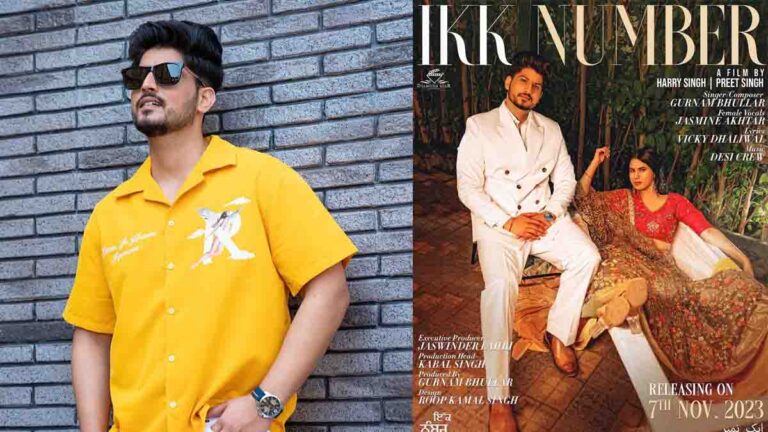 Gurnam Bhullar Unveils Fresh Poster for His Upcoming Song ‘Ikk Number’ on Social Media