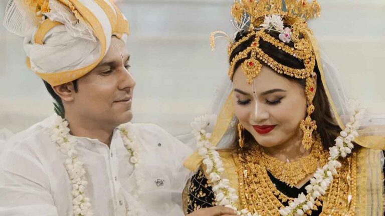 Famous Bollywood Actor Randeep Hooda Ties Knot With Lin Liashram, Here Are Viral Pictures!